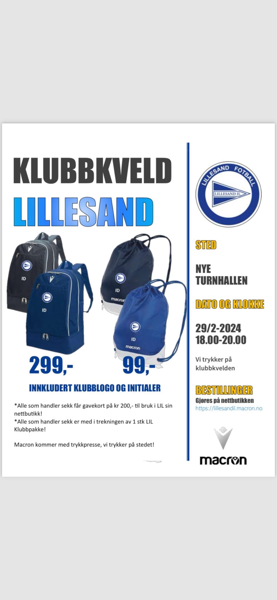 Macron kommer til den nye turnhallen